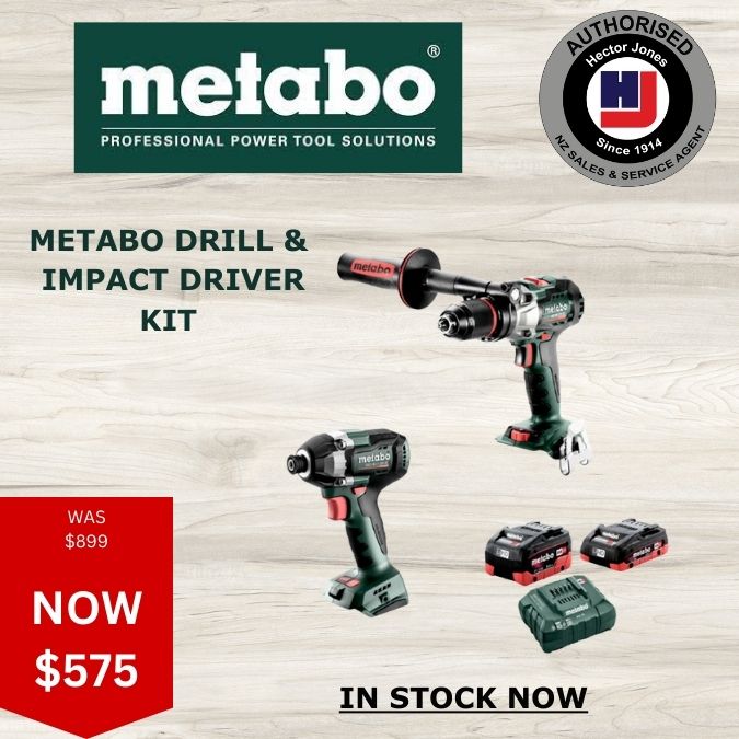 METABO DRILL IMPACT DRIVER KIT