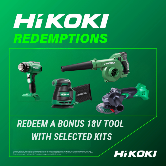 REDEEM A BONUS 18V TOOL WITH SELECTED KITS